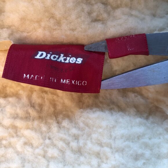 Vintage Dickies Light Brown Jacket, Sherpa-Lined, Size Large - Picture 8 of 12